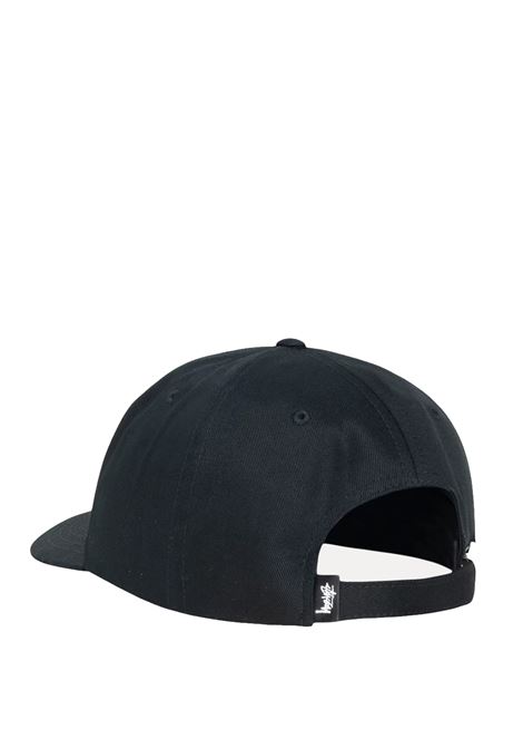 cappello mid-depth big stu arch snapback uomo nero STÜSSY | 13110661361
