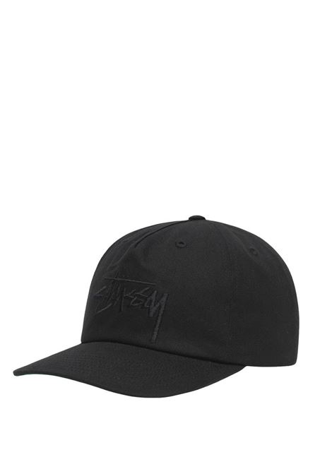 cappello mid-depth big stock snapback uomo nero STÜSSY | 13111450001