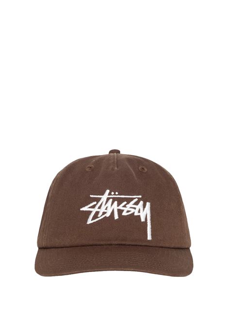 cappello mid-depth big stock snapback uomo cioccolata STÜSSY | 13111451003
