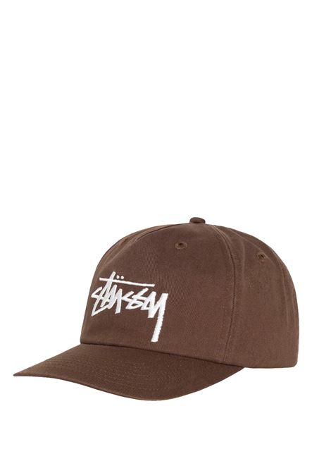 cappello mid-depth big stock snapback uomo cioccolata STÜSSY | 13111451003