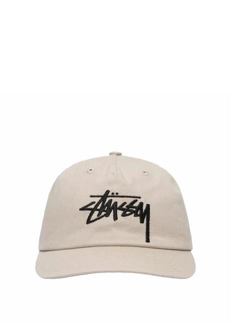 cappello mid-depth big stock snapback uomo faded tan STÜSSY | 13111452728