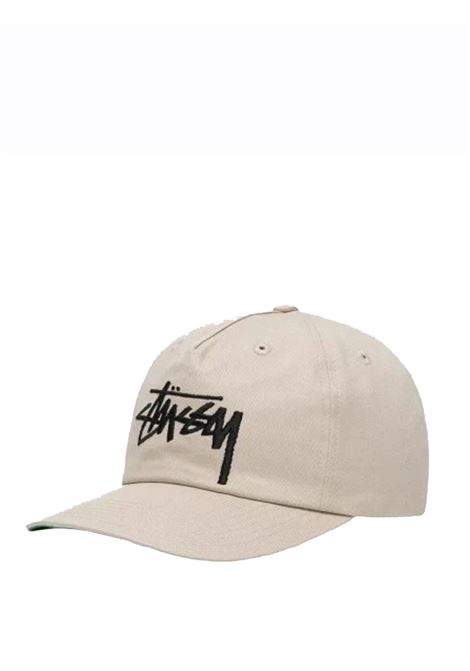 cappello mid-depth big stock snapback uomo faded tan STÜSSY | 13111452728