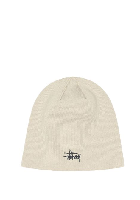 basic skullcap beanie uomo stone STÜSSY | 13210851015