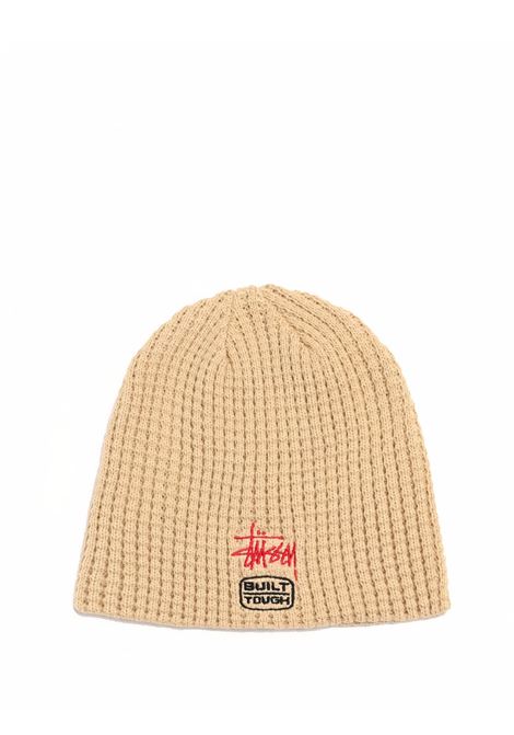 beanie waffle skullcap built tough uomo sabbia STÜSSY | 13212381020