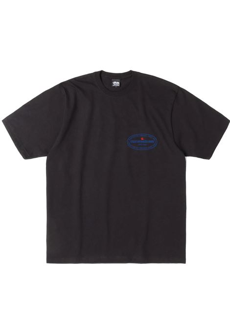 t-shirt authorized tee uomo nera STÜSSY | 19051220001
