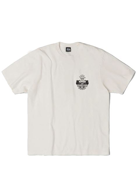 t-shirt built to last pigment dyed uomo natural STÜSSY | 19051251002