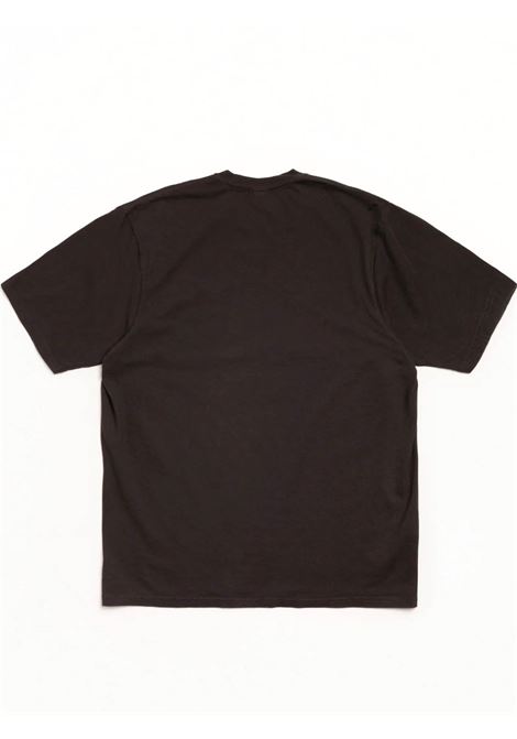 t-shirt stretch pigment dyed uomo nera STÜSSY | 19051450090