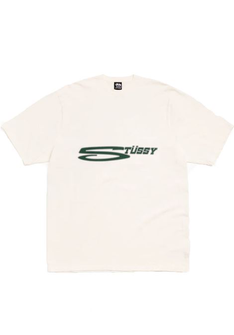 t-shirt stretch pigment dyed uomo natural STÜSSY | 19051451002