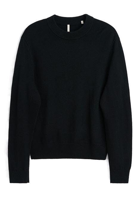 maglione moon merino uomo nero SUNFLOWER | 3039999