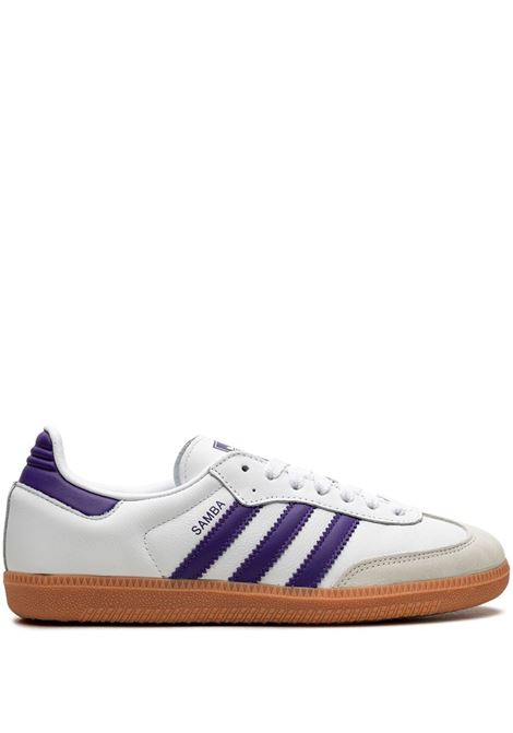 sneakers samba og w uomo bianco in pelle ADIDAS | IF6514WHITE
