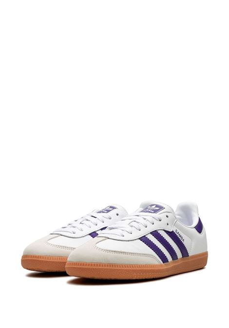 sneakers samba og w uomo bianco in pelle ADIDAS | IF6514WHITE