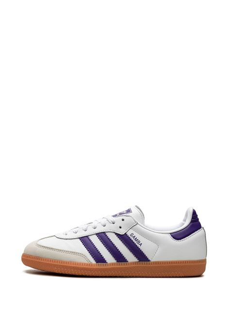 sneakers samba og w uomo bianco in pelle ADIDAS | IF6514WHITE