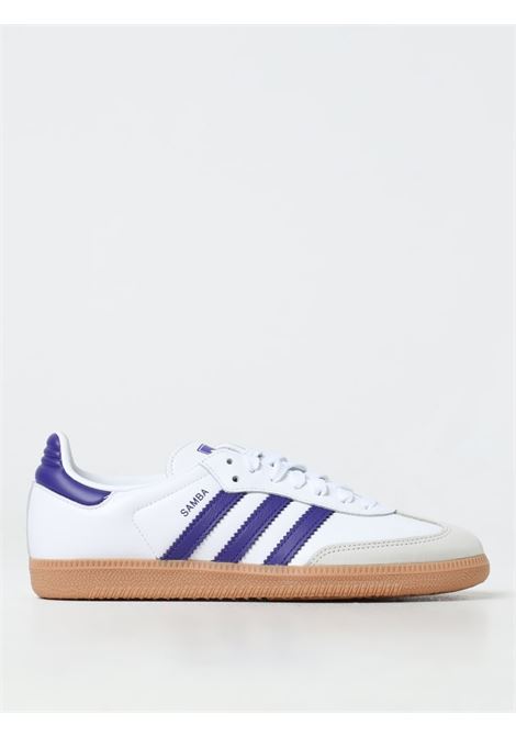 sneakers samba og w uomo bianco in pelle ADIDAS | IF6514WHITE