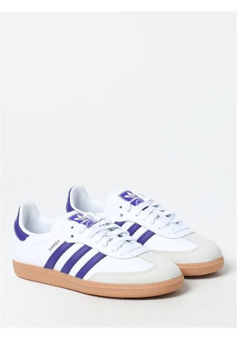 sneakers samba og w uomo bianco in pelle ADIDAS | IF6514WHITE