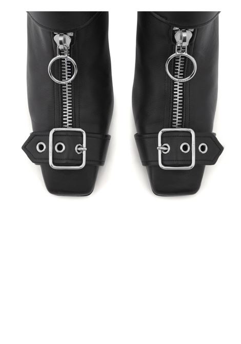 mules gogo donna neri in pelle COURRÈGES | 124SCS096CV00279999