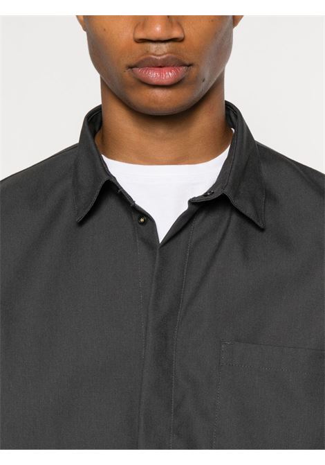 camicia processing overshirt uomo grigia in cotone GR10K | SS24GR2AMCVCG