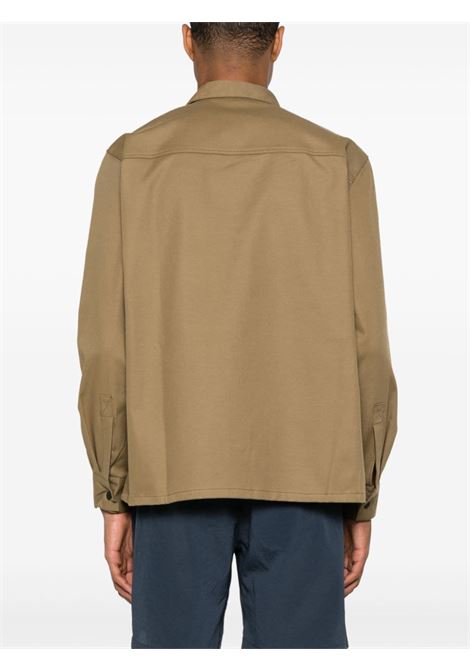 camicia processing overshirt uomo beige  in cotone GR10K | SS24GR2AMWPDA