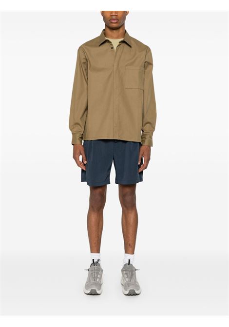 camicia processing overshirt uomo beige  in cotone GR10K | SS24GR2AMWPDA