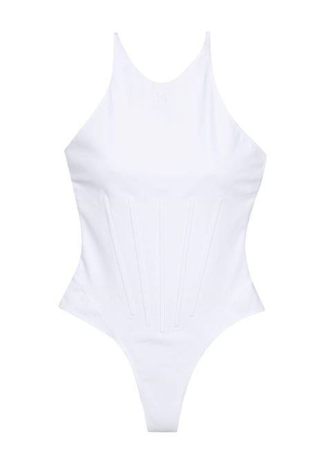 costume nintero donna bianco in poliammide MUGLER | 24P5BW00428821016