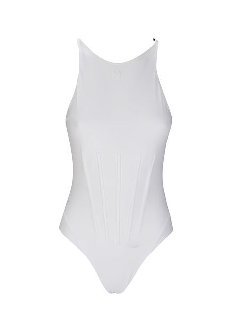 costume nintero donna bianco in poliammide MUGLER | 24P5BW00428821016