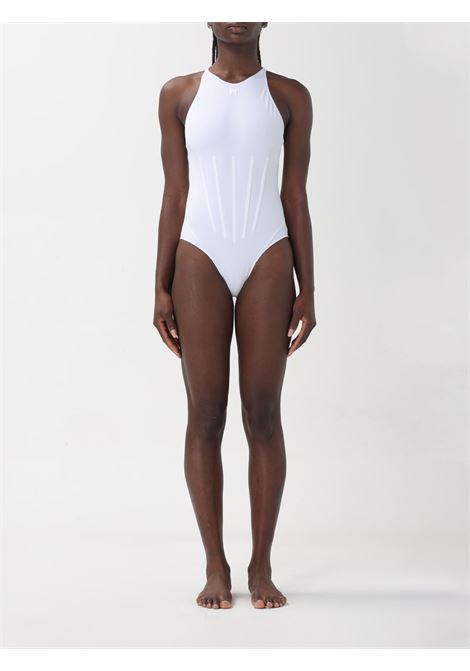 costume nintero donna bianco in poliammide MUGLER | 24P5BW00428821016