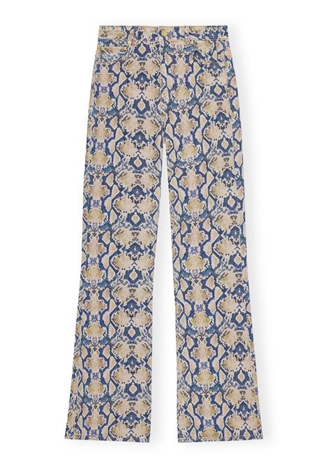 jeans iry donna multi in cotone GANNI | J1389883