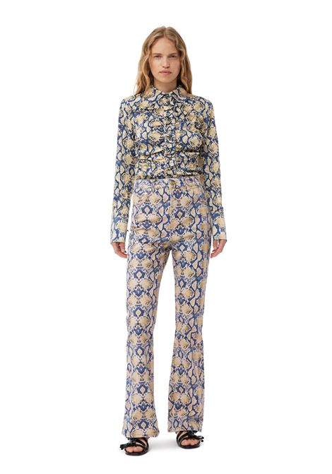 jeans iry donna multi in cotone GANNI | J1389883