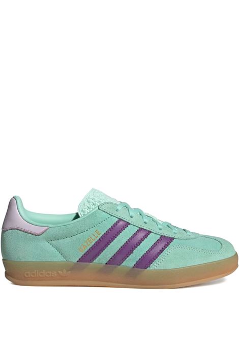 snakers gazelle indoor w donna verde acqua ADIDAS | JQ0192GREEN