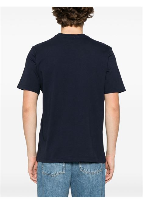 t-shirt con logo uomo navy AUTRY | UNTSPMA7CB