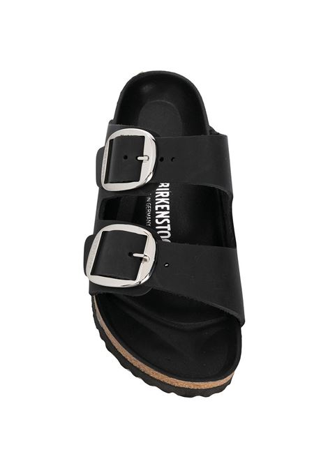 sandali arizona big buckle uomo neri BIRKENSTOCK | 1011075BLACK