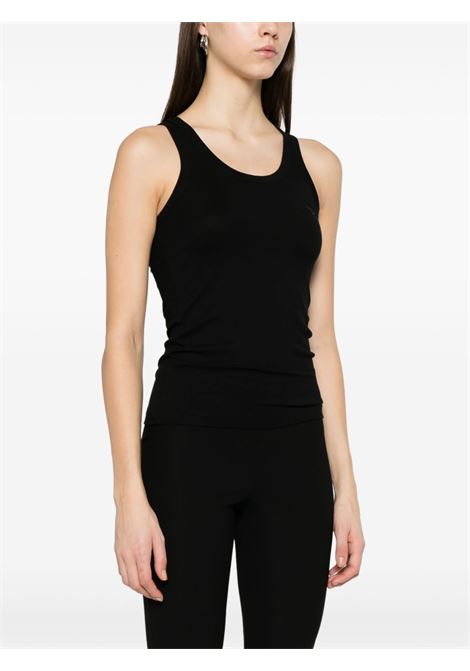 lightweight logo tank top donna nero COPERNI | COPJS12F5009BLKWHT
