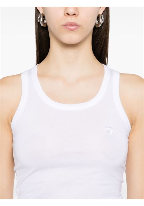 lightweight logo tank top donna bianca COPERNI | COPJS12F5009WHTBLK