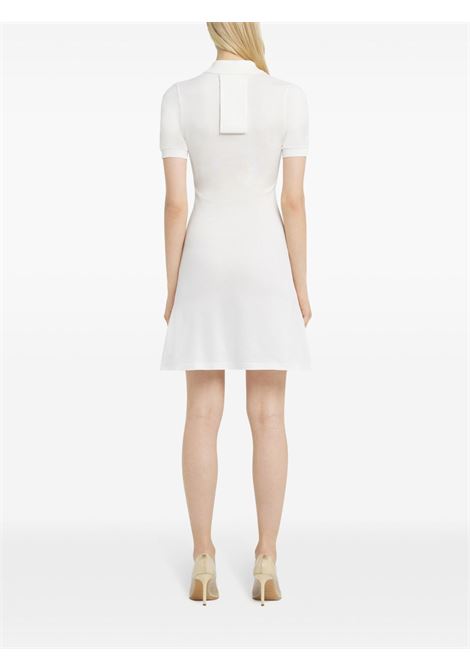 abito polo pique donna bianco COURRÈGES | 125JRO554JS01930079