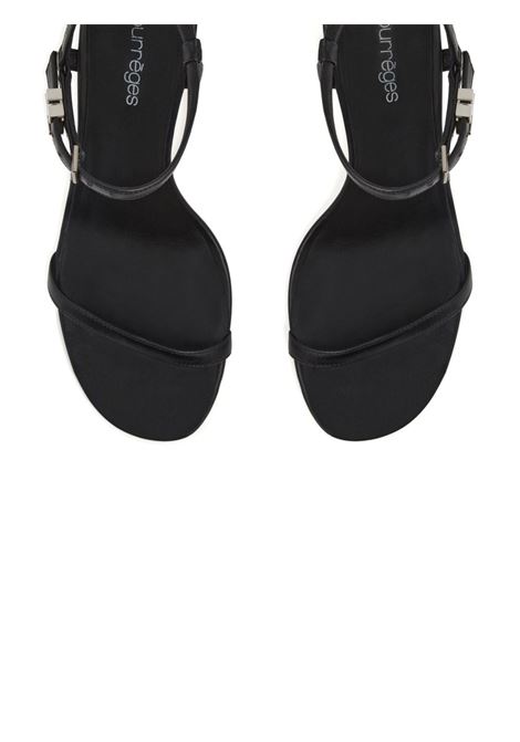 sandali ac stud evening donna neri COURRÈGES | 125SSD028AG00309999