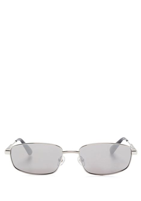 occhiali da sole sera unisex argento JACQUEMUS | JAC121C4SUN