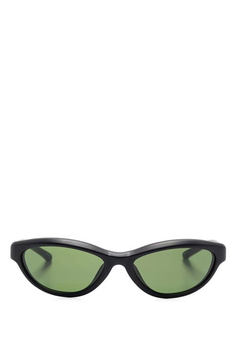 oacchiali da sole curvo unisex neri JACQUEMUS | JAC134C5SUN