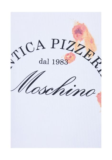 canotta italian inspiration uomo bianca MOSCHINO | 251ZZ890702451001