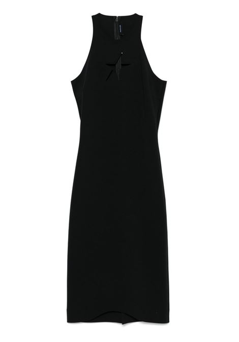 abito star cut out donna nero MUGLER | 25P3RO17008591999