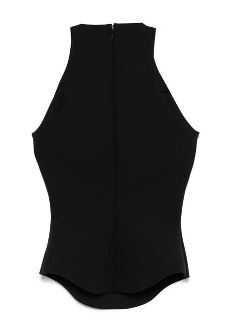 top star cut out donna nero MUGLER | 25P3TO07698591999