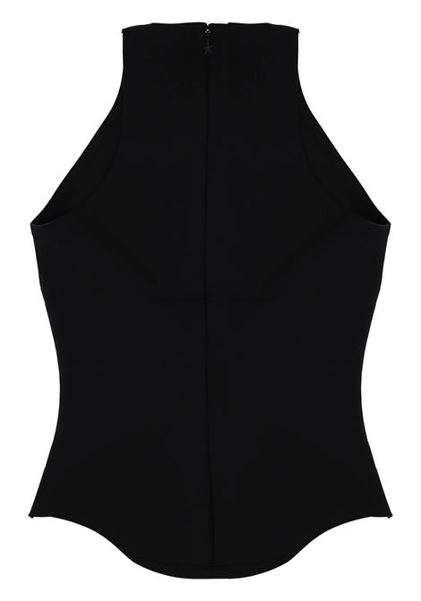 top star cut out donna nero MUGLER | 25P3TO07698591999