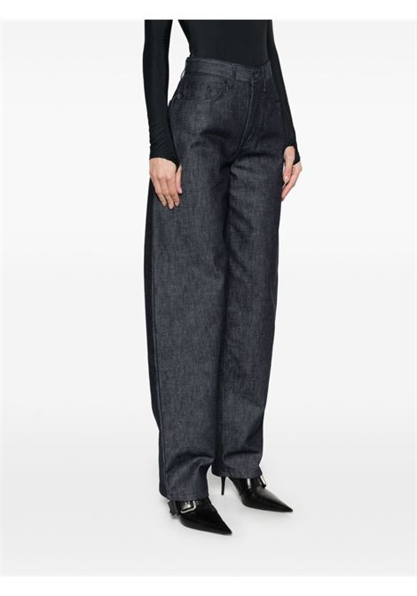 jeans barrel leg donna blu MUGLER | 25P6PA04872014RD600