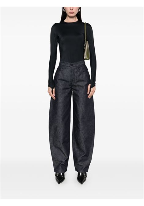 jeans barrel leg donna blu MUGLER | 25P6PA04872014RD600