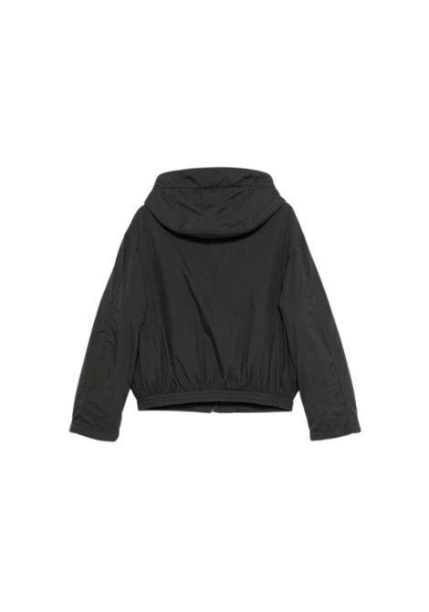 purs padded nylon hoodie jacket uomo grigio antracite RANRA | AMSS25OW01566C922