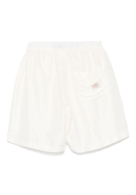 pantaloncini stroller silk ripstop uomo bianchi RANRA | AMSS25SH01516C006