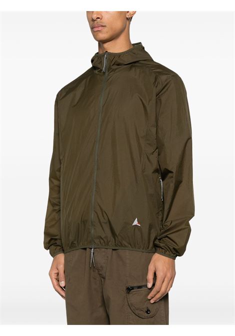 giacca packable wind unisex verde oliva ROA | RBMW0366FA258GRN0010