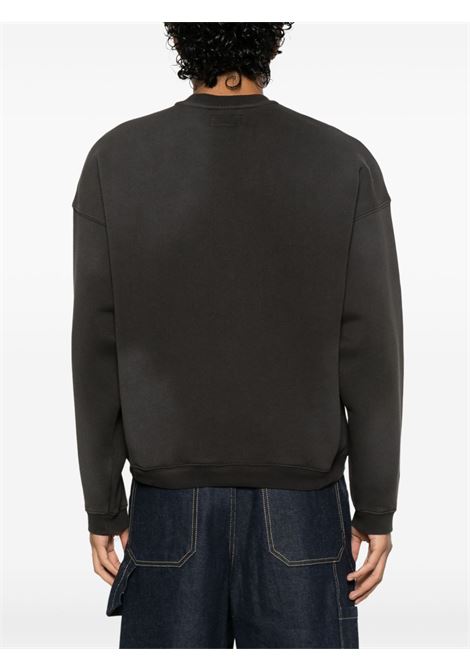 stu applique crew uomo nera STÜSSY | 1185770001