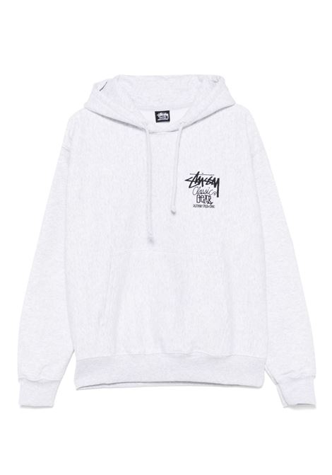 classic gear hood uomo grigia STÜSSY | 19250840062