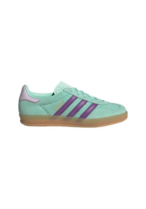 snakers gazelle indoor w donna verde acqua ADIDAS | JQ0192GREEN