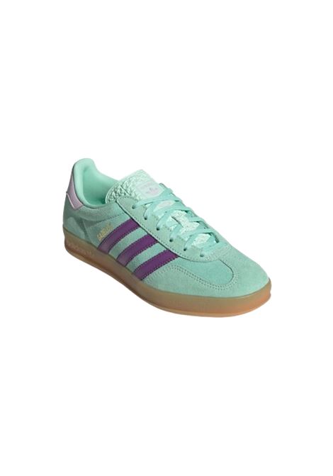 snakers gazelle indoor w donna verde acqua ADIDAS | JQ0192GREEN