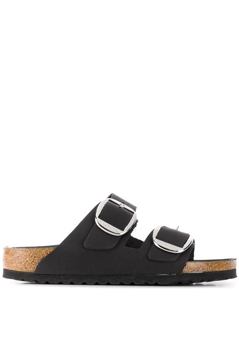 sandali arizona big buckle uomo neri BIRKENSTOCK | 1011075BLACK